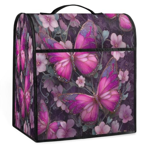 Mexpekil Funda para batidora de 5 a 8 cuartos de galón, con asa superior y bolsillos, accesorios universales para decoración de electrodomésticos de cocina