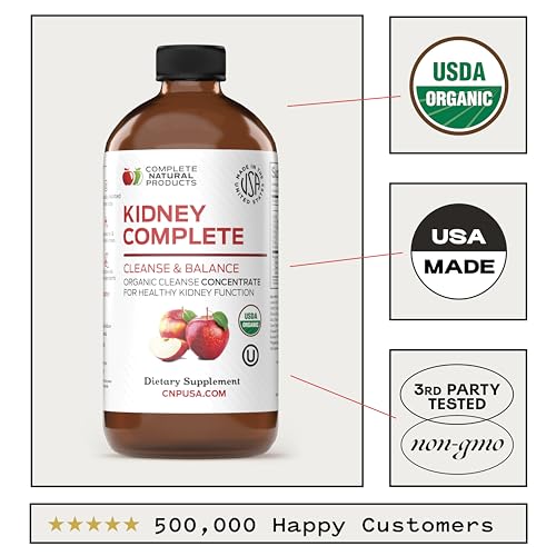 Image of CNP | Kidney Complete Liquid 16oz - ACV, Lemon, Chanca Piedra Cleanse Aid