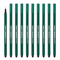 Westcott fineliner 10 pieces | 10-pack premium fineliner with 0.4mm line width | precise line guidance, metal tip, quick-drying water-based ink