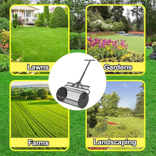 Esparcidor de Turba 24 pulgadas para Jardín miniatura 4