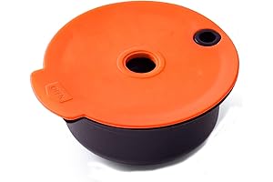 Reusable Coffee Capsules Compatible with Tassimo Brewers (180ml)
