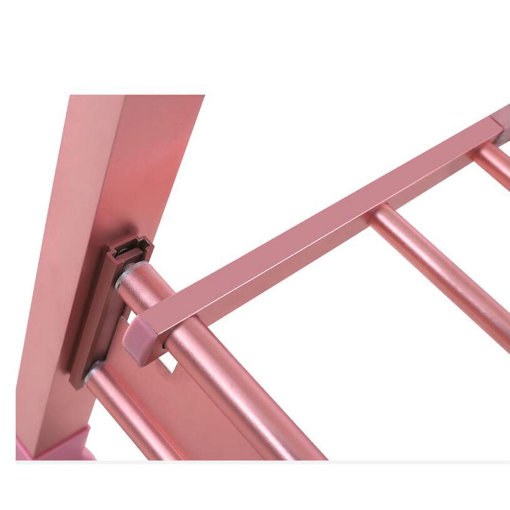 MU Appendiabiti per Uso Domestico Stendibiancheria, autoportante Pieghevole salvaspazio Appendiabiti Retrattile Heavy Duty Ottimo per Interni ed Esterni Organizzatore