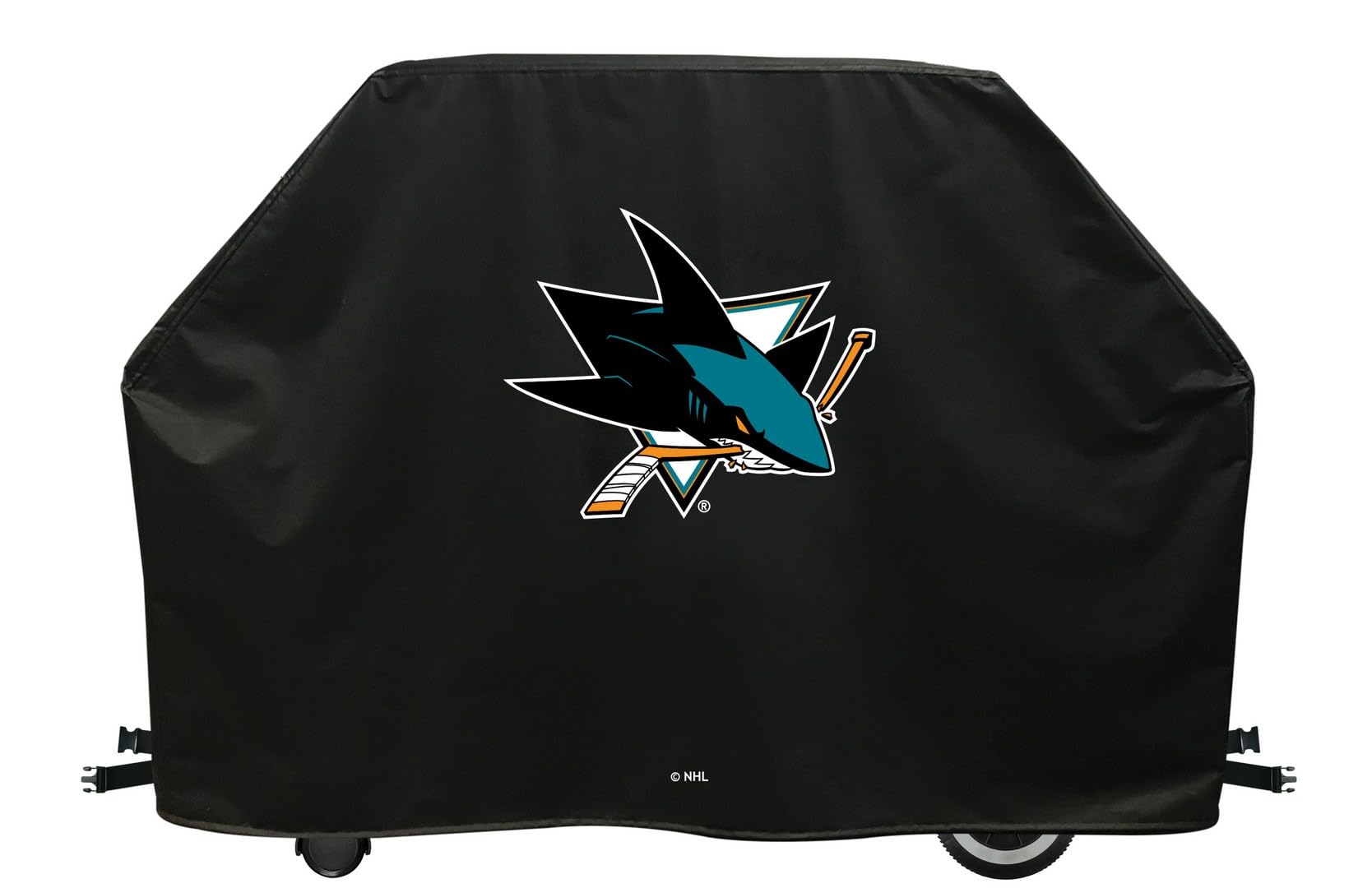 Holland Bar Stool Gc-Sjshar San Jose Sharks Grill Cover - 60 Inch