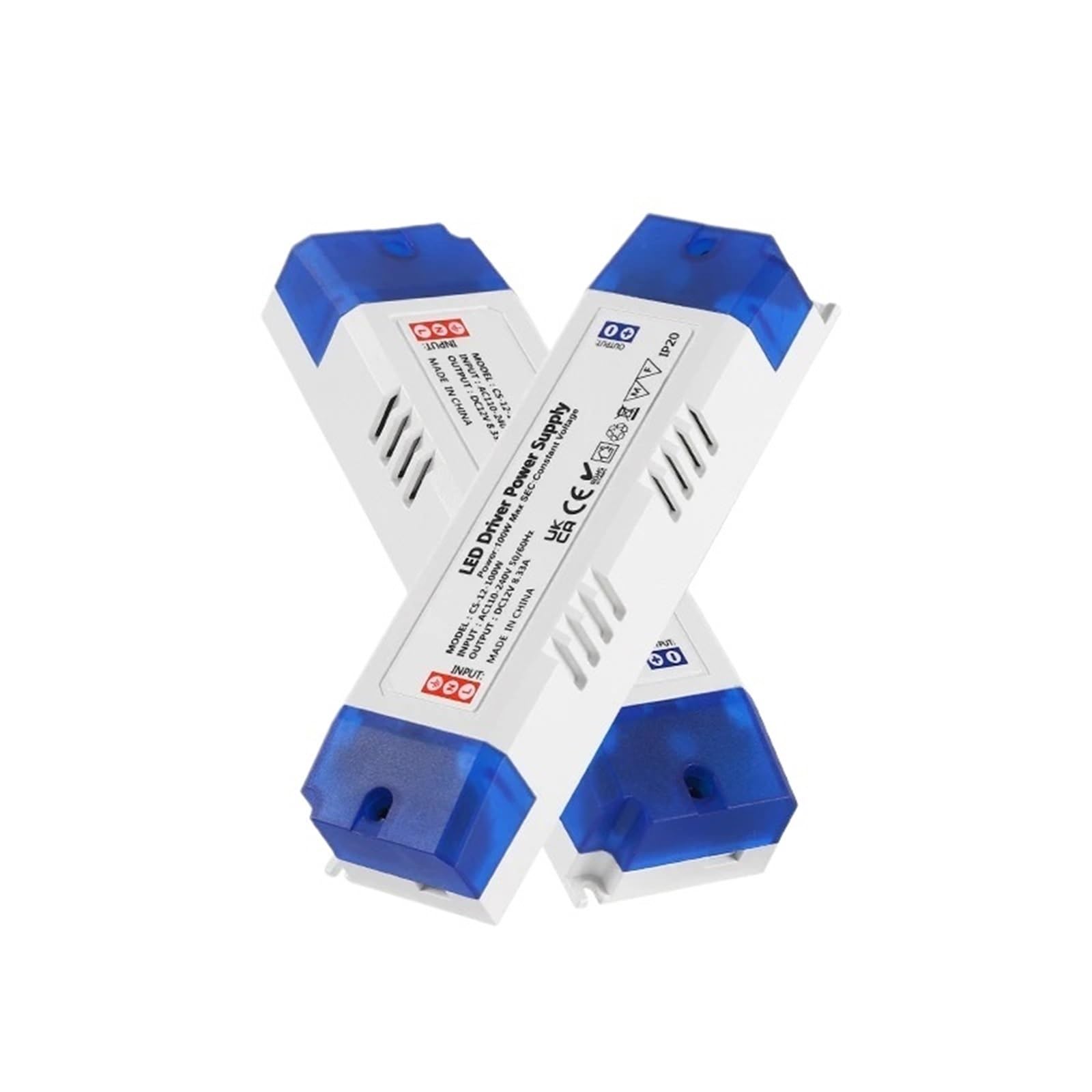 Transformateur LED 60W DC 12V pour rubans et luminaires - 6