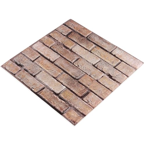 Adhesivos de pared 3D autoadhesivos e impermeables, pack de 20 paneles de pared 3D táctiles 7
