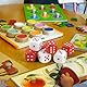 10 Stück Sweetheart Würfel， 25mm Rote und Weiße Spielwürfel aus Acryl，2 Farben Größe Würfel Set with Velvet Bag,D6 Polyedrische Würfel für Tischspiele Math Tutoring，Liebhaber Spiele，Partei