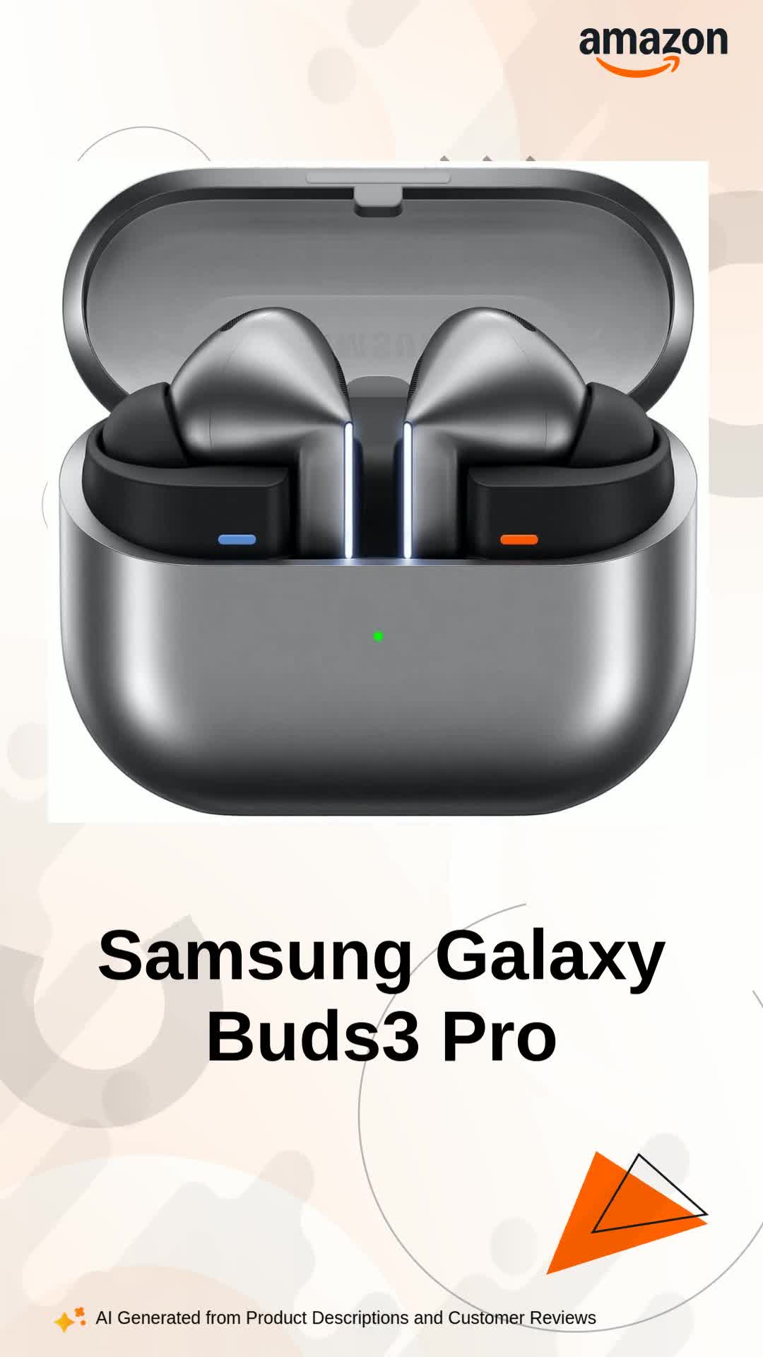 SAMSUNG Galaxy Buds3Pro, Wireless In Ear Bluetooth Headphones With
