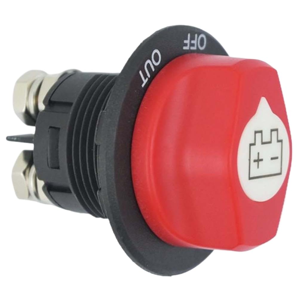 Interruptor de desconexión 12-48V 100A Continuo 150A Intermitente Compatible con Marine RV ATV