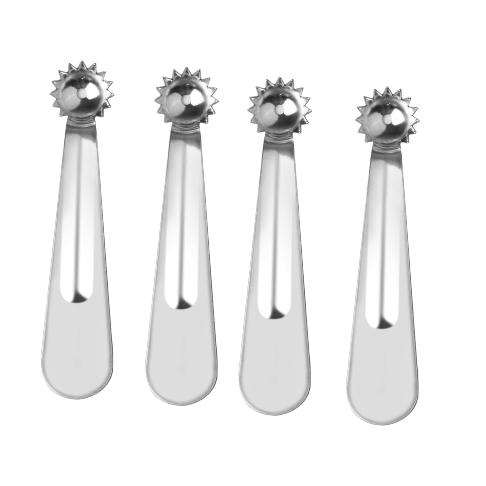 Xjdzineq Stainless Steels Fruit Huller Set 4Pcs Dishwasher Safe Corer Tool for Tomato Strawberry Vegetables Removal Tool Stainless Steels Corers