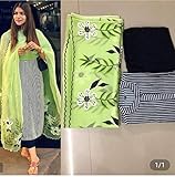 Indian Traditional Kurti Pant Set mit Dupatta
