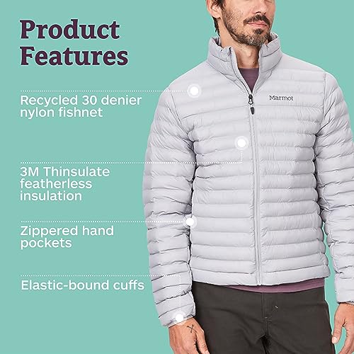 Image of MARMOT Men's Echo Featherless Jacket - Lightweight Down Alternative Puffer Coat