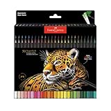 Lápis De Cor, Faber-Castell, Ecolápis Supersoft, 210750, 50 cores