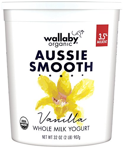 Wallaby Organic, Yogurt, Vanilla, 32 oz