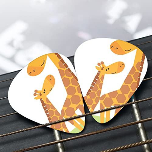 Lot de 12 médiators en forme de girafe pour guitare électrique et basse dans une boîte - Les Beatles, Paul McCartney, John Lennon, RIngo Starr, George Harrison Lot de 12 médiators en forme de girafe pour guitare électrique et basse dans une boîte – Image 8
