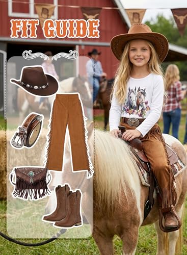 Image of Girls Western Horse T-Shirts - Cute Cowgirl Outfit Kids Short Sleeve Shirts Funny Tops Rodeo Toddler Summer Tee