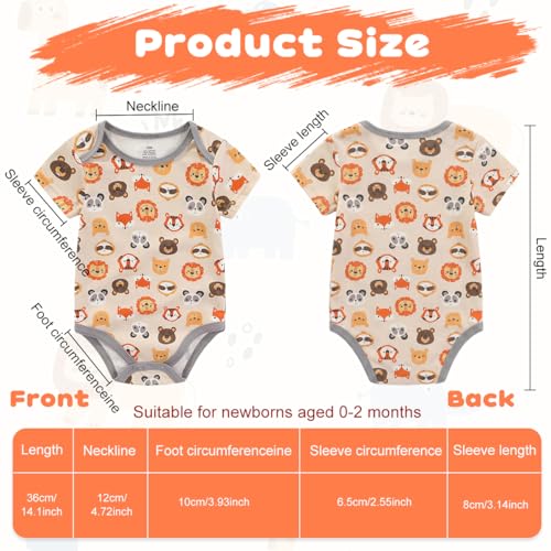 Image of SNOWIE SOFT 5Pcs Set New Born Baby Clothes 0-3 Months with Cotton Long Sleeve Top and Pants, Gloves, Socks, Bear Ear Hat, Infant Clothes 0-3 Months New Born Baby Gifts Shower Gift