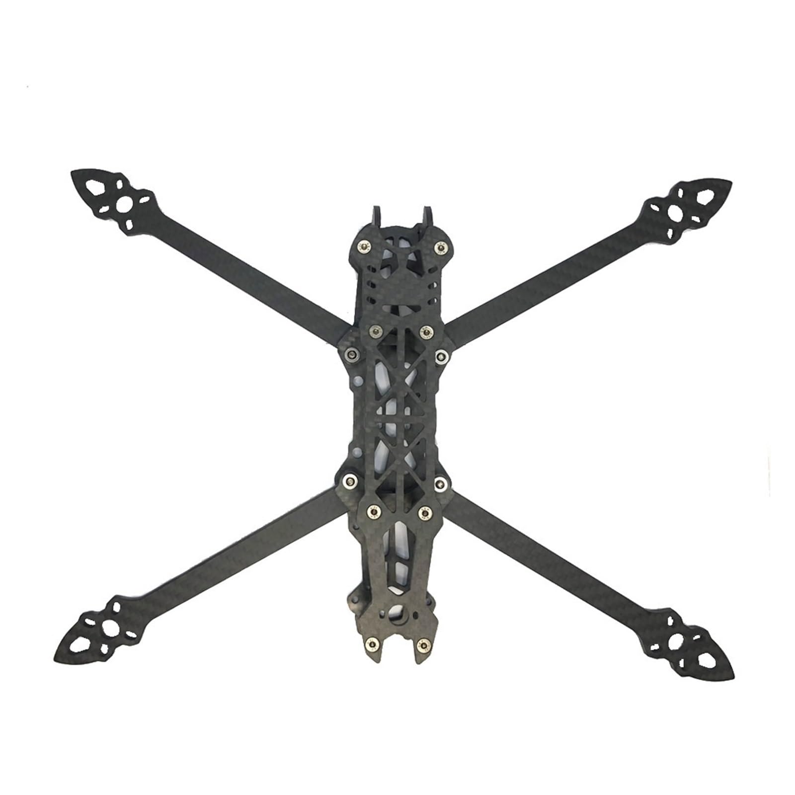 SUPENG Compatibile con Mark 4 5 pollici 224mm 7 pollici 295mm FPV telaio in fibra di carbonio compatibile con FPV Freestyle RC Racing Drone Qudcopter (Color : Mark4 7in Frame Kit)