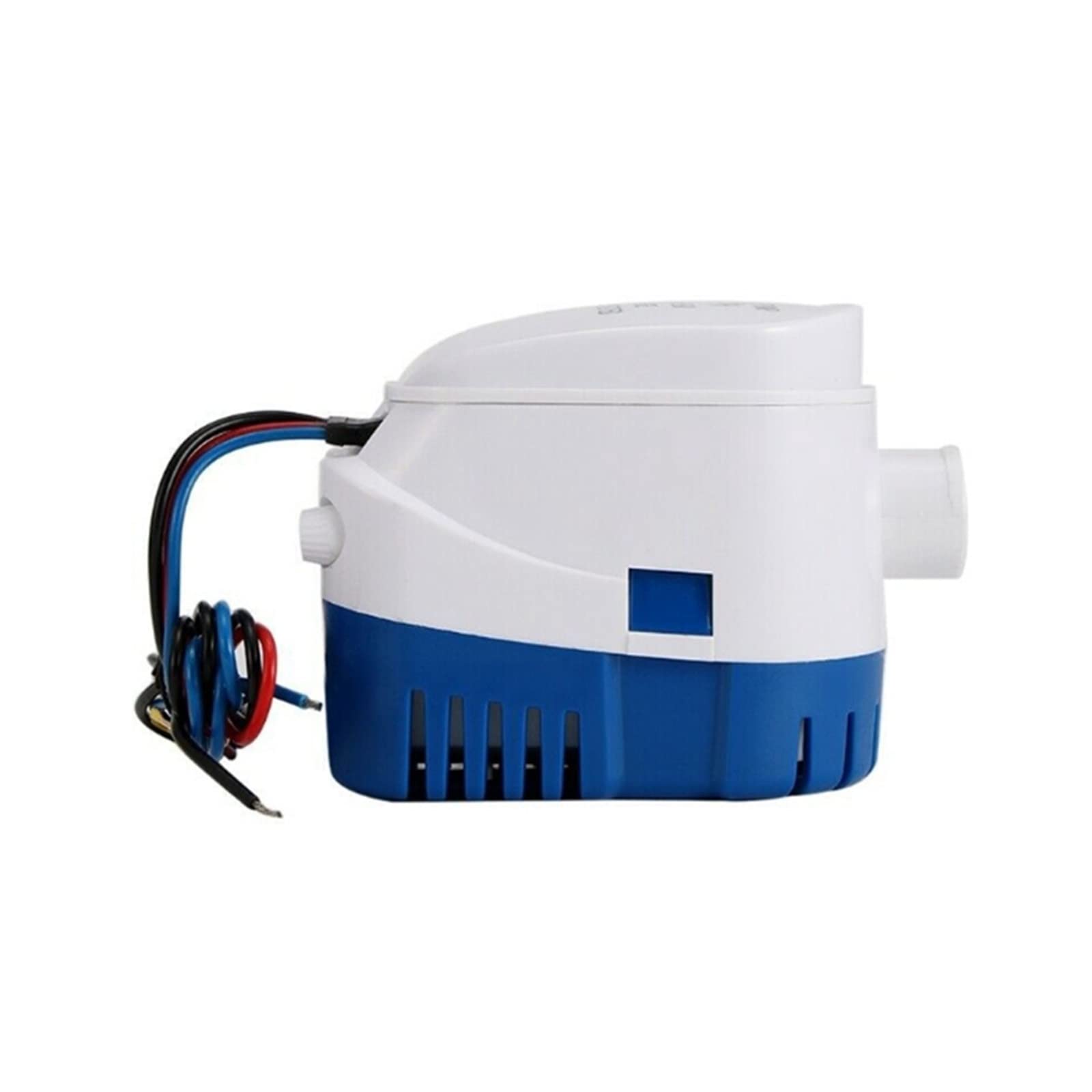 Bomba sumergible pequeña ajustable Bomba de agua sentina automática sumergible for barco, 12 V, con interruptor flotador