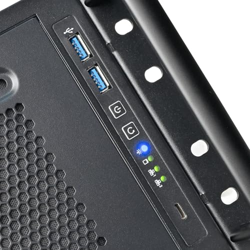 Chasis rack 4U Silverstone RM45-360 con diseño interior versátil reconfigurable 7