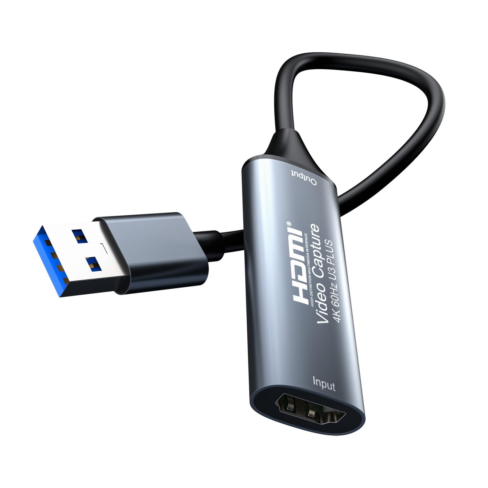 4K 60FPS HDMIキャプチャーボード USB3.0対応 リアルタイム配信・録画 超低遅延 ゲーム実況/ライブ配信/動画制作対応（Nintendo Switch/PS5/Xbox/PC/Mac）