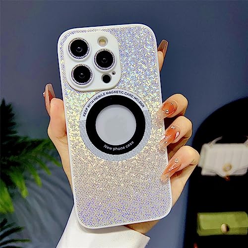 Coque antichoc silicone magnétique blanc iPhone 13 Mini laser ENILSA