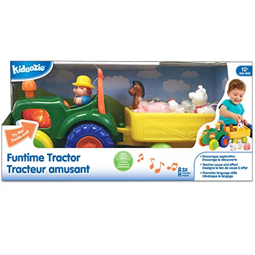 Kidoozie Funtime Tractor Original Version, 15.75 x 6.75 x 7.50 Inches - Thumbnail 6