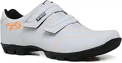 Tenis Sapatilha Ciclismo New Fox Bike Way2 Masculino e Feminino Cor:Branco;Tamanho:40