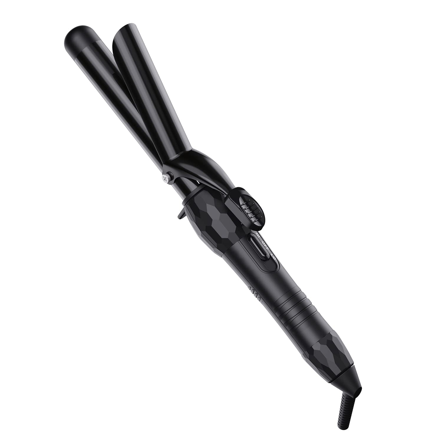 LURA 1 Inch Curling Iron with Ceramic Tourmaline Barrel Dual Voltage Hair Curler with 2 Heat Settings 320