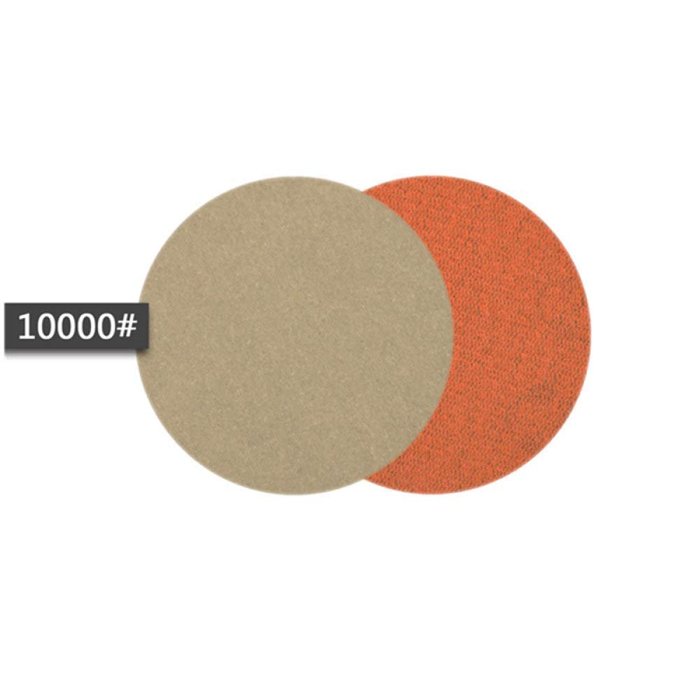20 sztuk 150 mm mokry i suchy papier ścierny, 150 mm papier polerski ziarnistość 60-10000 węglik krzemu, flokowane tarcze szlifierskie, papier ścierny, 800