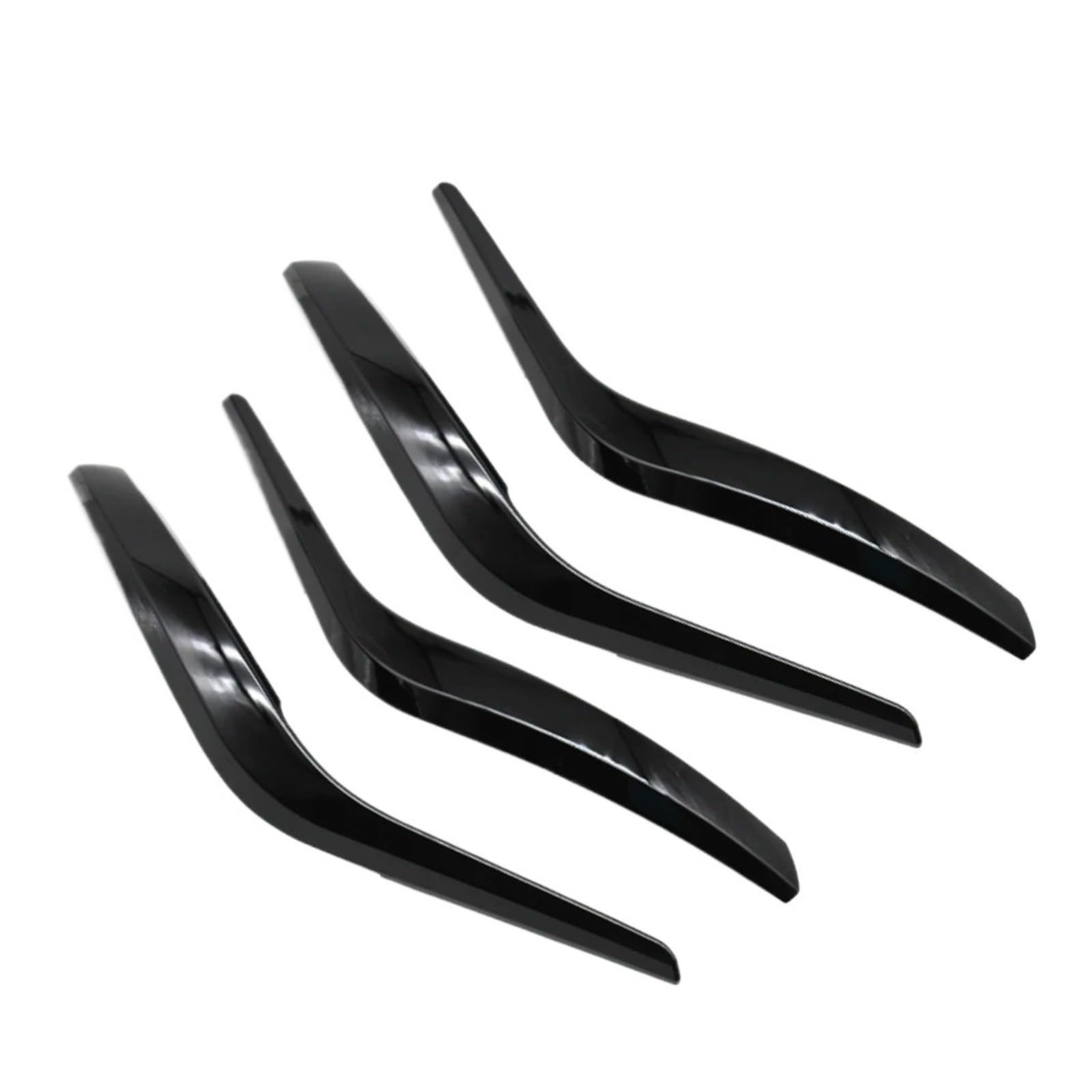 Frvvpl Piano Black 4Pieces Car Interior Left Right Door Pull Handle Cover Trim Replacement For Bmw For X1 For E84 2011 2012 2013 2014 2015 Car Interior