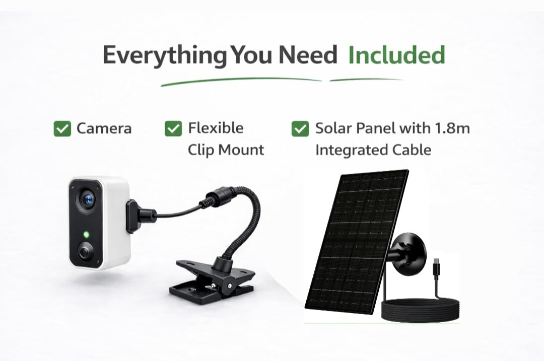 Bird Box Cámara WiFi 4MP - Cámara solar para casa de pájaros para monitoreo de entrada de caja nido, visión en vivo en la aplicación del teléfono, visión nocturna, alertas de movimiento, cámara de