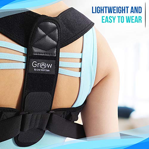 Posture-Corrector-For-Men-And-Women-Adjustable-Upper-Back-Brace-For-Clavicle-Support-and-Providing-Pain-Relief-From-Neck-Back-and-Shoulder-Lightweight-By-Grow-Vitamin