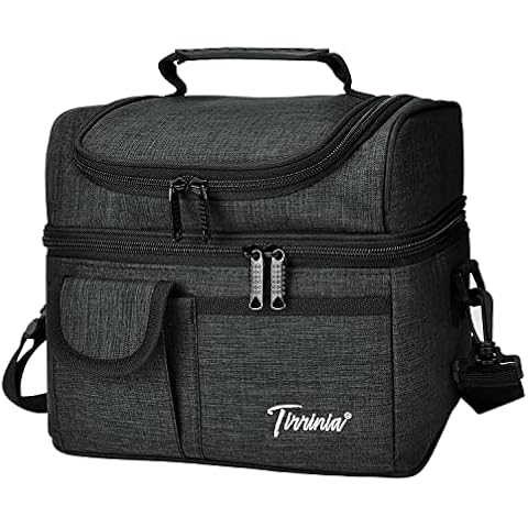 Kato Tirrinia Bolsa almuerzo aislada Dual Compartment Cover