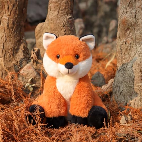 Apricot Lamb Toys Soft Cuddly Fox Stuffed Animal Perfect for Girls and Boys Yellow