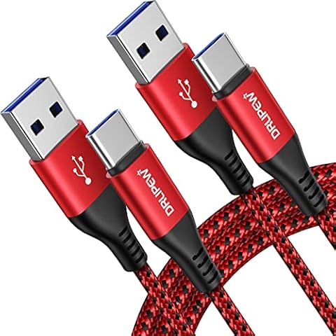USB Type C Charger Cable[2Pack/1M+2M],USB C Fast Charging Cable for Xiaomi Redmi Note 10 9 Pro 10S 9S 9T 8T 8 Pro 8,Mi 10 10T 11T 11 Lite Pro,Mi A3,Huawei P40 P30,LG G6 G5,Sony Xperia,Google Pixel Cover