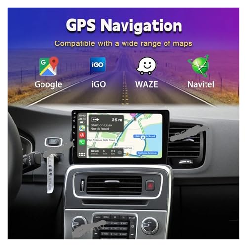 Lecteur multimédia Volvo S60 2din Android 15 avec caméra DVR - 7