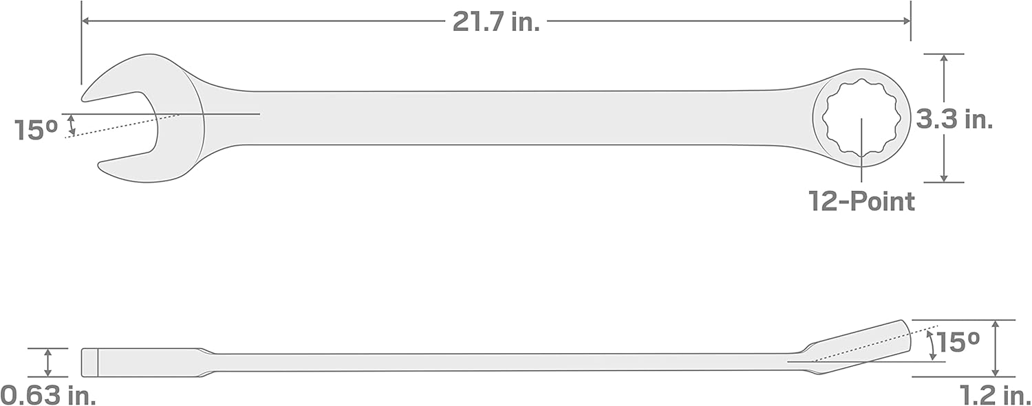Exclusive Discount 🔥 TEKTON 1-5/8 Inch Combination Wrench | WCB23041