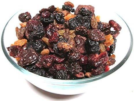 Premium Mixed Dried Berries, 3 LB (Blueberry, Cherry, Cranberry, Currant, Golden Raisin)