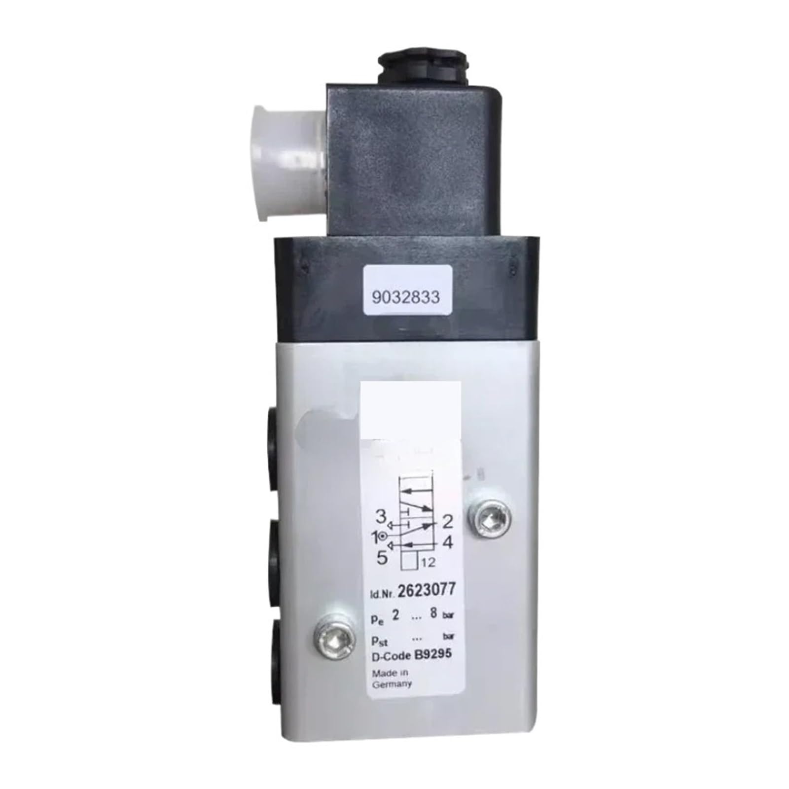 Électrovanne 2623077 robuste à 5 voies pour environnements exigeants