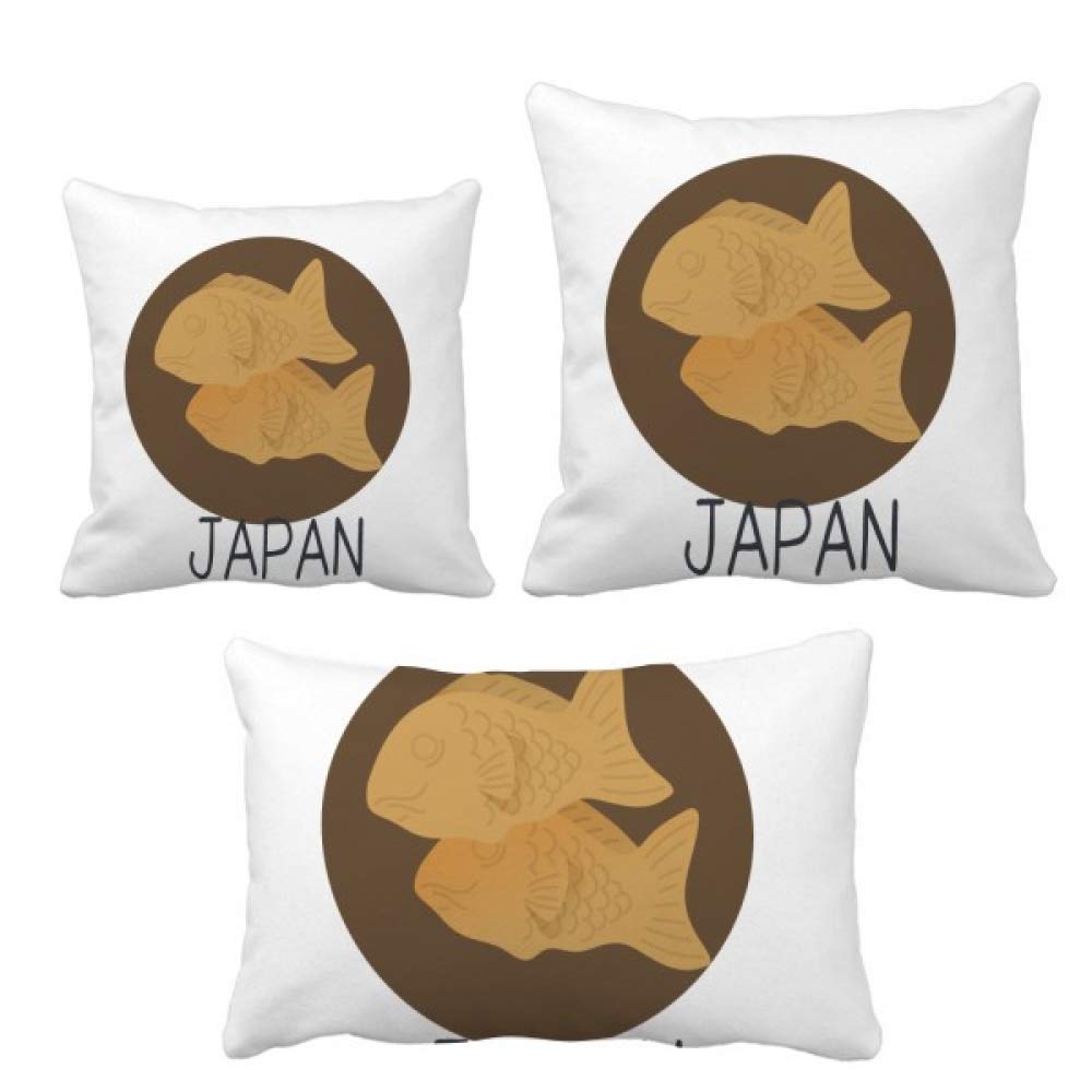 Housse de coussin traditionnelle japonaise poisson un cadeau culturel unique