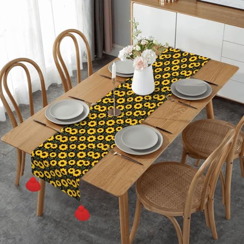 Nappe de cuisine en lin lavable taille unique avec motif