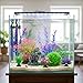 Ameliade Aquarium Artificial Plastic Plants Decorations and Rock Cave Decor Set Goldfish Betta Fish Tank Accessories Small Large Fish Bowl Ornaments
