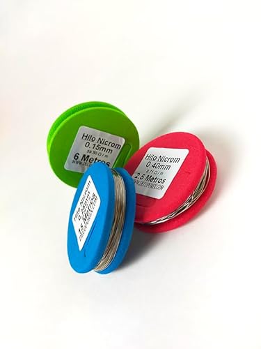 DecoPorex Spule Nicrom Widerstandsfaden 0,25mm - 6 Meter