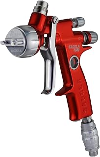 Sagola 4600 Clear Pro Gravity Spray Gun - Professional Clear Coat Automotive Paint Gun, Optional Builtin Digital Pressure Gauge, Lightweight (1.25mm, Digital)