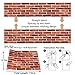 Abyssaly Brick Wallpaper Peel and Stick Red Brick Contact Paper for Bedroom 17.7