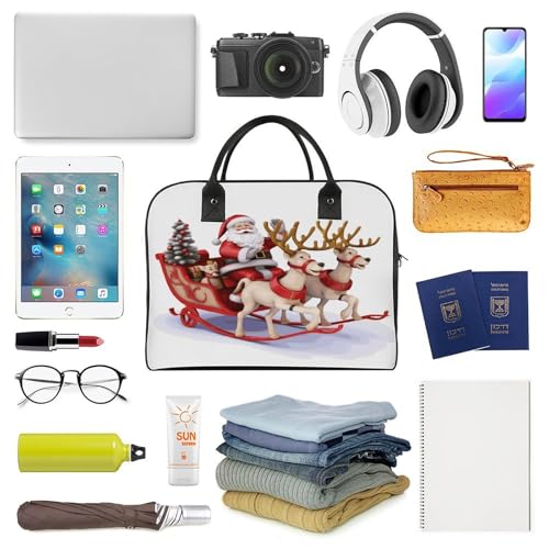 Bolsa de nylon para portátil estilo trineo de reno miniatura 5