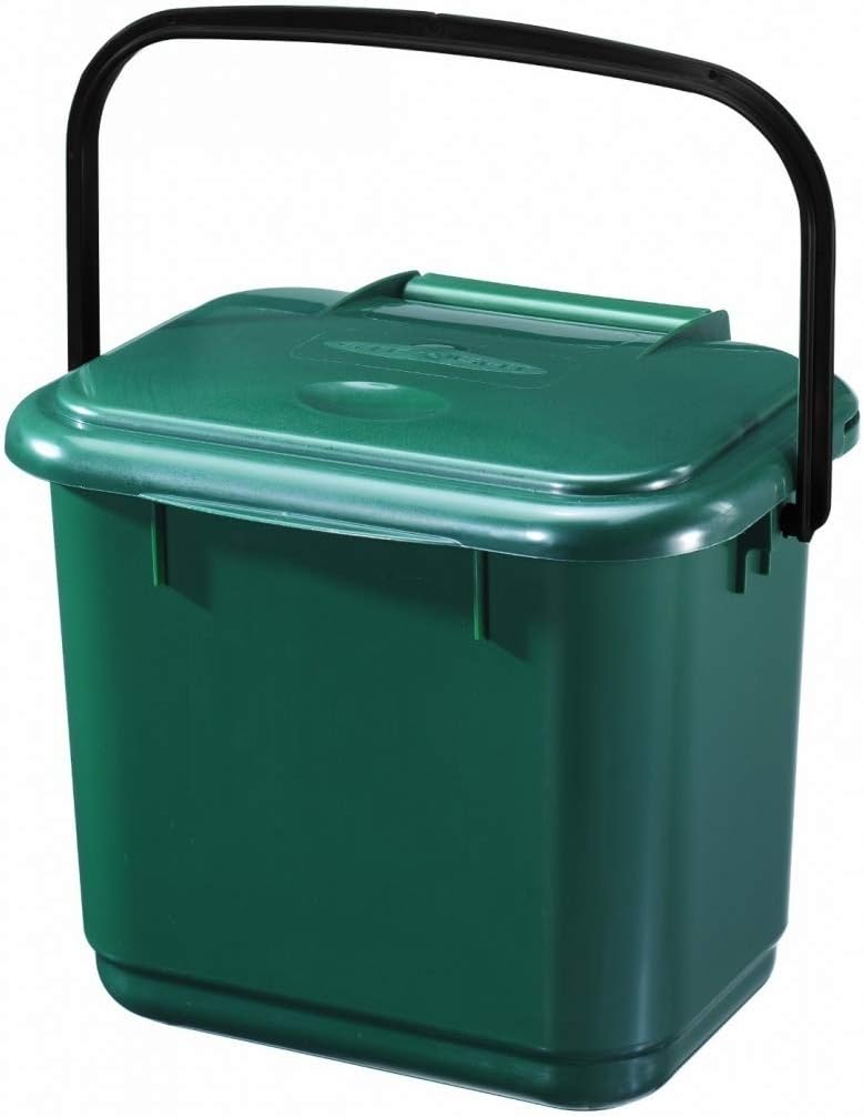 Straight 5 Litre Kitchen Caddy (Green, 5 litre)