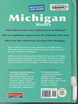 Hardcover Michigan History Book