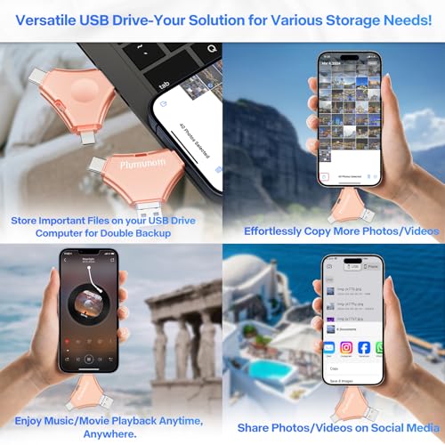 Clé USB pour iPhone compatible iPad et Android pour vos vacances en famille - 6