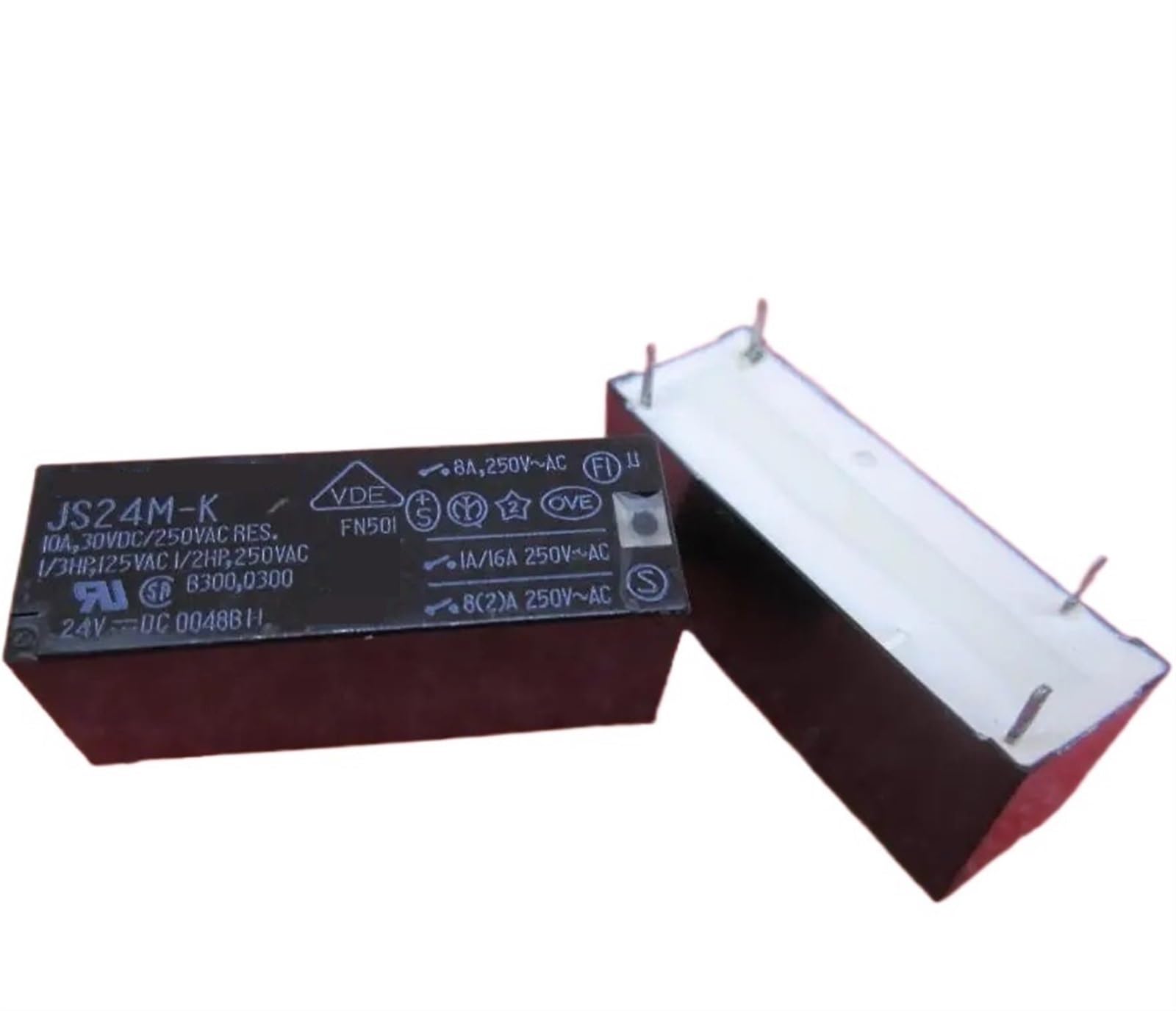 Relais 24V JS24M-K 24VDC DIP4 lot de 10 pièces pour circuit imprimé